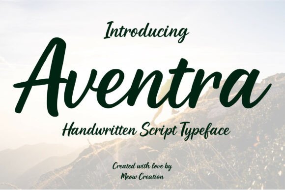 Aventra: The Font That Elevates Your Brand