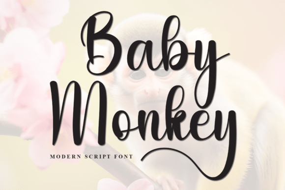 Baby Monkey Font Review: A Playful Script for Branding