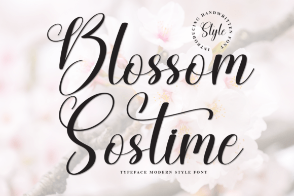 Blossom Sostime: A Handwritten Font for Warm, Engaging Web Design