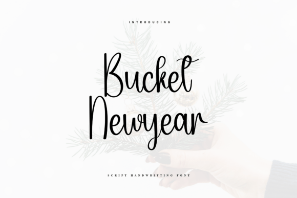 Bucket Newyear: A Versatile Script Font for Modern Web Design