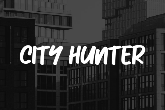 City Hunter: A Versatile Font for Digital Design