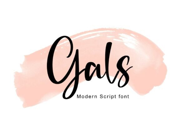 Gals: A Font That Elevates Your Brand
