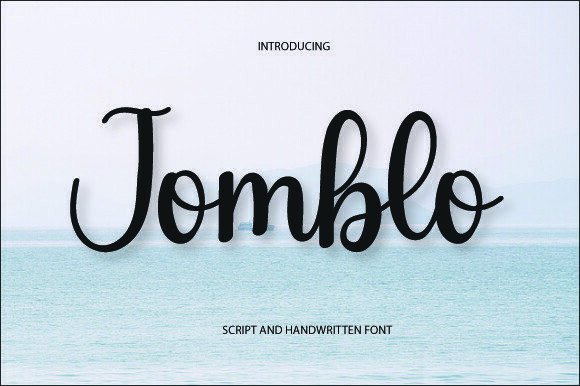 Jomblo: The Handwritten Font That Elevates Your Digital Brand