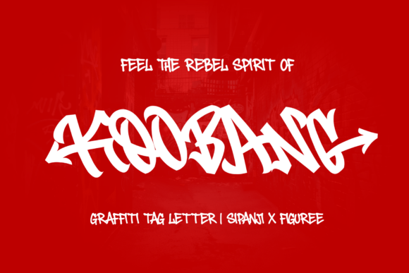 Koobang: A Bold Script Font for Editorial Design
