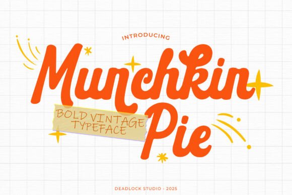 Munchkin Pie: A Script Font for Web Design and Brand Identity