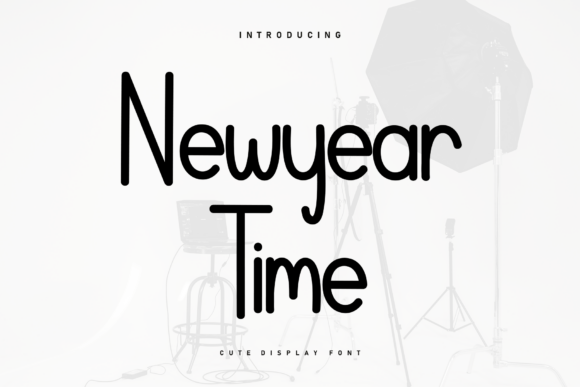 Newyear Time: A Handwritten Font for Editorial Elegance
