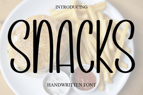 Snacks: A Font That Adds Personality to Your Brand