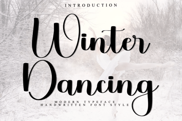 Winter Dancing: A Script Font That Adds Warmth to Digital Design